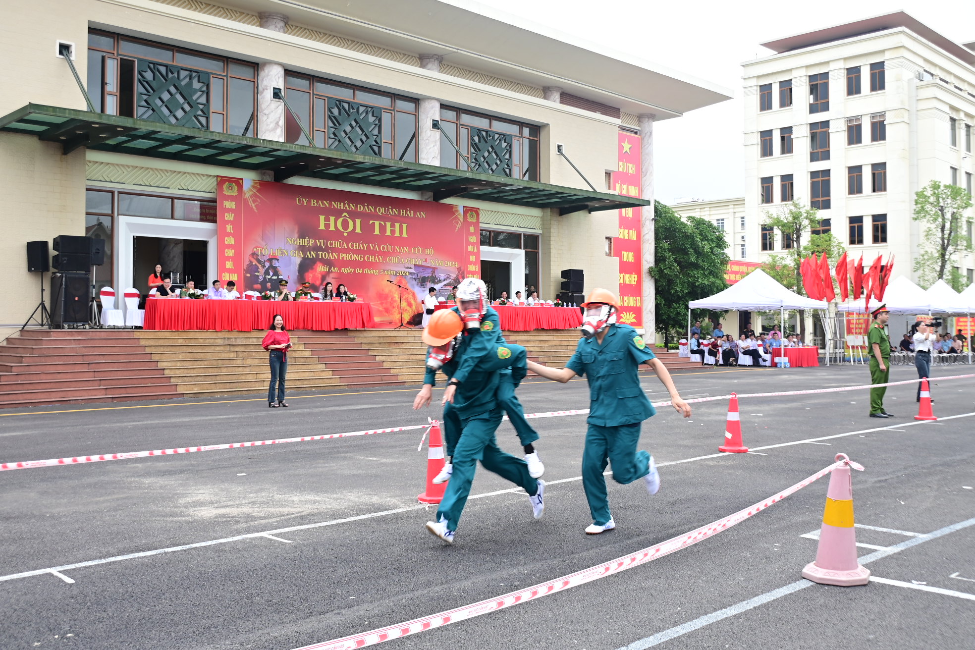 Công an các quận huyện tổ chức 78 lớp huấn luyện về PCCC&CNCH